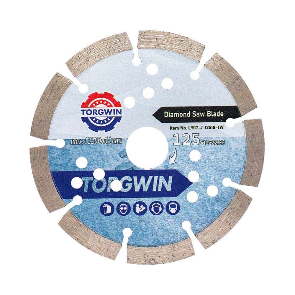 Бетонға арналған 125 мм сегменттелген гауһар тышқан Бетонға арналған 125 мм сегменттелген гауһар тышқан